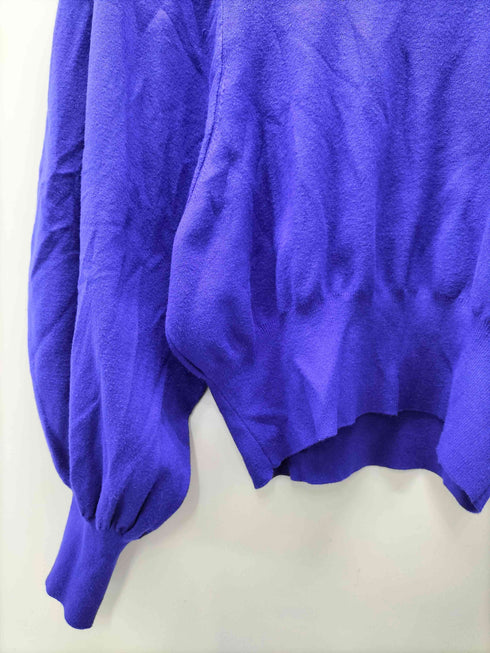 ユナイテッドアローズグリーンレーベルリラクシング UNITED ARROWS green label relaxing W/AC パフニット クルーネック プルオーバー ―ウォッシャブル― レディース